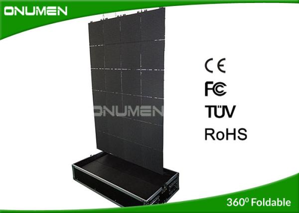 Rental LED Screen Flexible Video Wall , Pixel Pitch 6mm LED Display Indoor Event