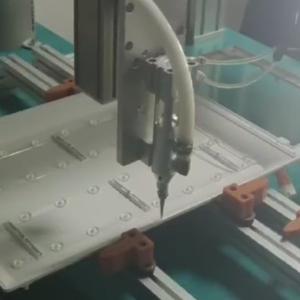 China 220V Automatic Glue Dispenser Machine 50Hz - 60Hz 3 Axis Dispensing Robot on sale