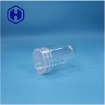 Round Transparent Plastic PET Sweet Candies Cookies Nuts Pepper Food Grade Jar
