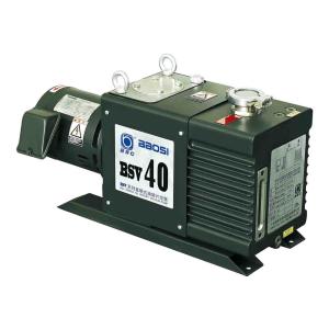 Quality BSV40 12 L/s Oil Sealed Dual Stage Rotary Vane Vacuum Pump Lubricated in Green Color wholesale