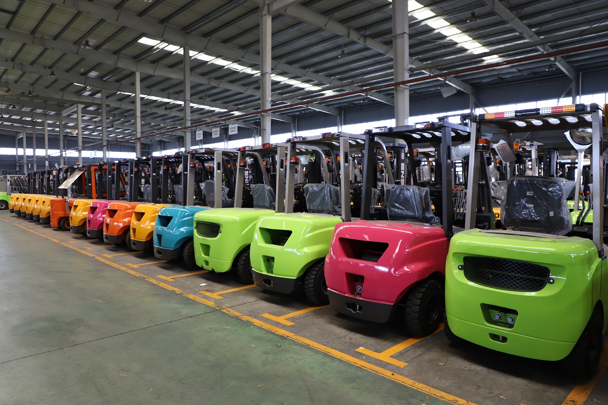 Advertising Company 1.5 Ton 2 Ton Scissor Double Deep Reach Forklift with 12000 Max Height