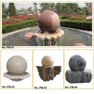 Quality Stone Fountain Ball By Hand Carved wholesale