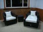 outdoor wicker sofa set