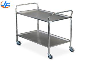 Quality RK Bakeware China Foodservice NSF Baking Tray Trolley Stainless Steel Mobile Distribution Trolley wholesale
