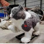 Indoor Life Size Realistic Animatronic Cat Waterproof 150kg