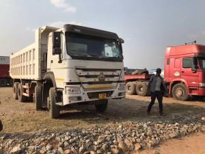 Quality Hot HOWO 8X4 Dump Truck Used Popular Model with Seats ≤5 and Max Speed of 75 Km/H wholesale