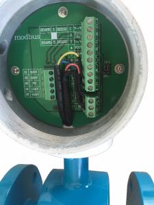 China Sewage Electromagnetic Flow Sensor 220VAC / 24VDC Power Supply on sale