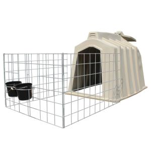 Quality 2200x1500x1550mm Calf Hutches Calf Feeding House 1 - 3 Month Calves Use wholesale