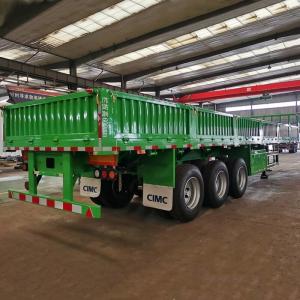 Quality Q345B Height 600mm Side Wall 3 Axle 50T Cargo Trailer wholesale