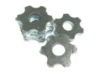 Round Cylinder Galvanized Scarifier Cutters Milling Carbide Tipped Blades