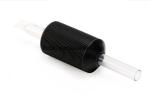 Various Tips Disposable Tattoo Tubes Silicone Cover Black Color 25mm Diameter