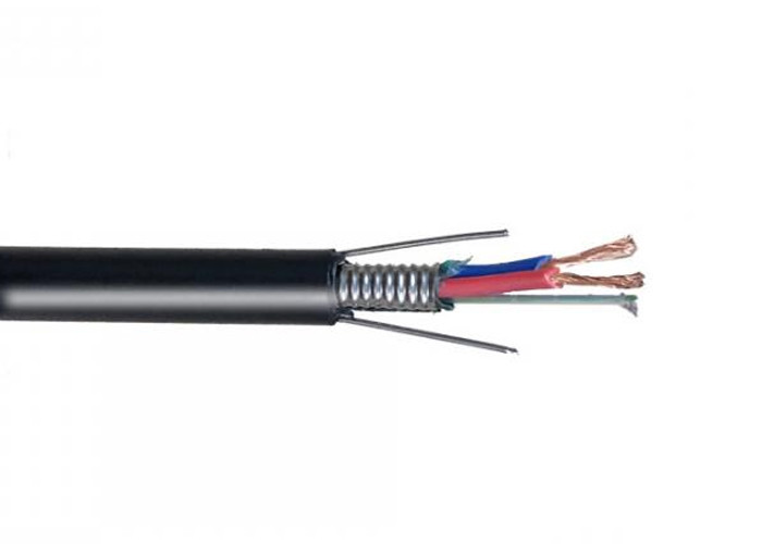 Multifunctional Mobile Networks 3.0mm Hybrid Fiber Power Cable