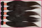Peruvian Remy Virgin Human Hair Extensions , Silky Straight Wave