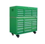 Car Repair Garage Workshop Tool Cabinet System with 15 Drawers and 72" Rolling