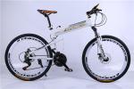 Hot sale OEM 36 spoke wheel 21 speed 40mm rim white aluminium alloy folding