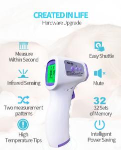 Quality High Speed Non Contact Infrared Thermometer Scanner Gun Body / Surface Setting wholesale