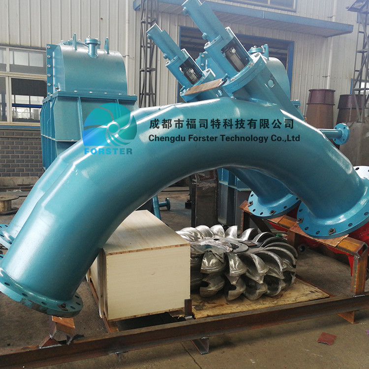 Automation Configuration 800kw Pelton Turbine Generator Compact Units