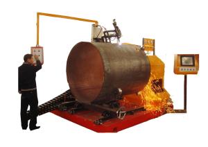 Quality Big Diameter Portable CNC Profile Cutting Machine 300-1250mm Pipe OD wholesale