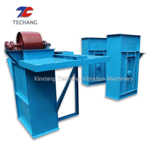 Cheap TD Cotton Canvas Belt Closed Type Bucket Elevator For Powder Lifting for sale