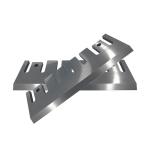 Industrial Cross Cut Paper Shredder Blades , Paper Guillotine Blade Long Life