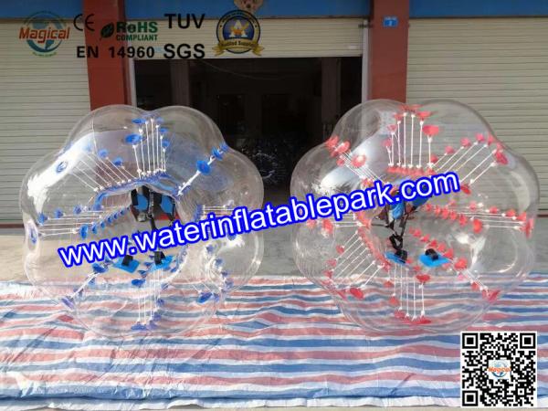 Colorful PVC Tarpaulin Air Tight Inflatable Body Bumper Ball