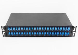 Quality Single Mode 1U Fiber Optic Patch Panel 19 Inch Rack Mounted Type 48 Port wholesale