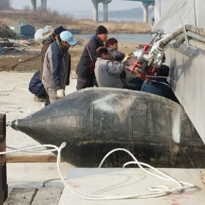 Customized Airbag Launching Ship Reusable Marine Airbags For Boat