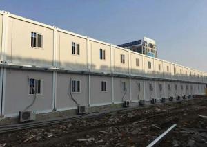Temporary Custom Container House Environment Friendly Aluminum Frame Door