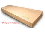 Luxury Floor Mounted Free Standing Bathroom Tub Mixer Tap Faucet W/Hand Shower