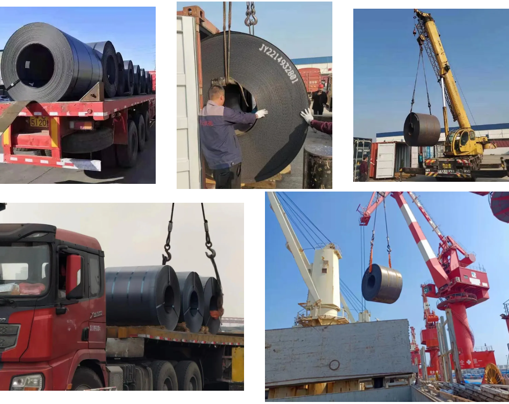 High Quality St37 S235jr Cold Rolled Carbon Steel Coil Boat Sheet A283 A387 Ms HRC CRC Black