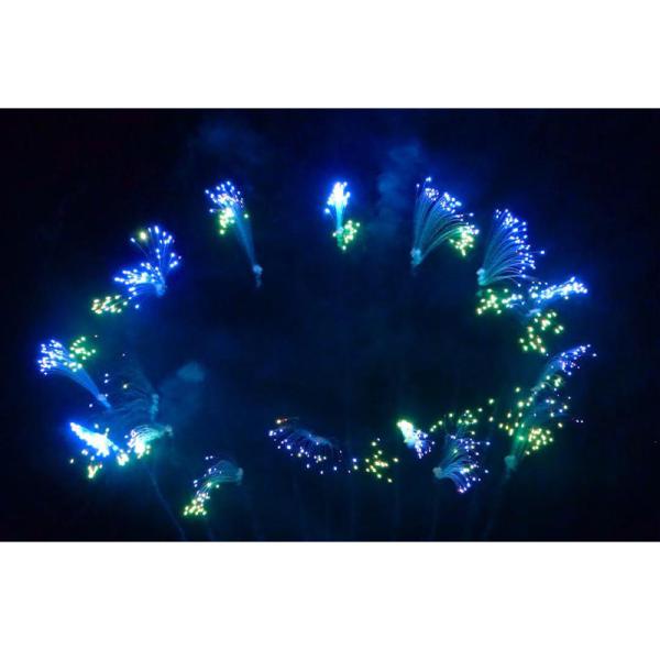 Chinese fireowrks factory wholesale customized fireworks cake high quality round