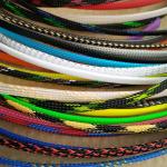 Flame Retardant Braided Wire Sheathing Cable Management Sleeve