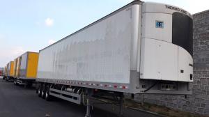 Quality 13m 40 Ft Refrigerated Trailer , Air Suspension Refrigerated Enclosed Trailer wholesale
