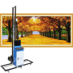 Quality 110V 9600dpi 3D Vertical Wall Inkjet Printer Wireless Operation wholesale