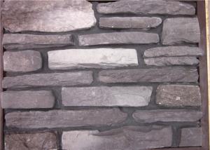 Quality Multi - Shape Concrete Brick Veneer , Artificial Faux Stone For Outside Of House wholesale