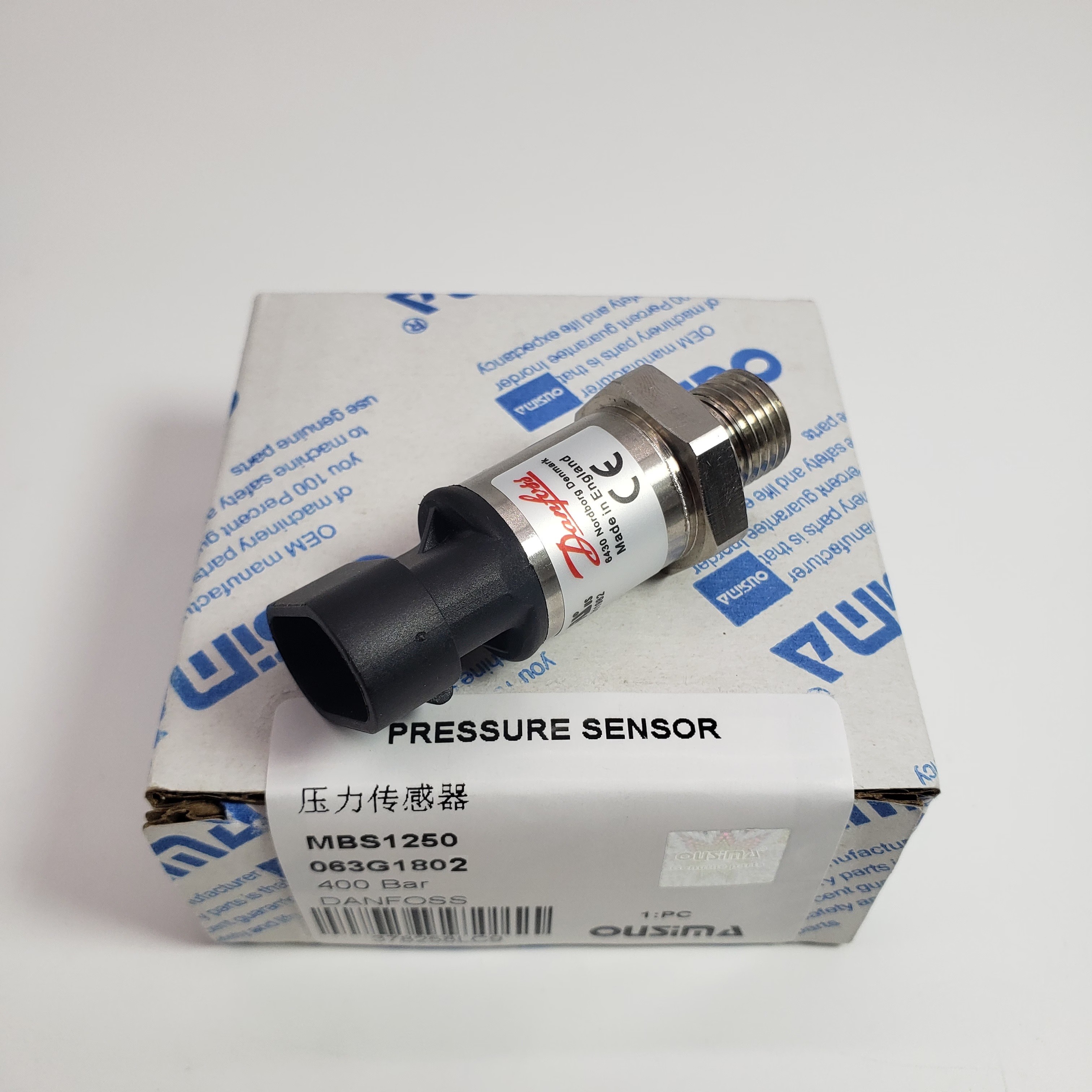 Pressure Sensor High Pressure MBS1250 063G1802 400Bar For Danfoss