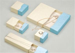 Quality Custom Made Jewelry Boxes Case , Fancy Recycled Small Cardboard Gift Boxes wholesale