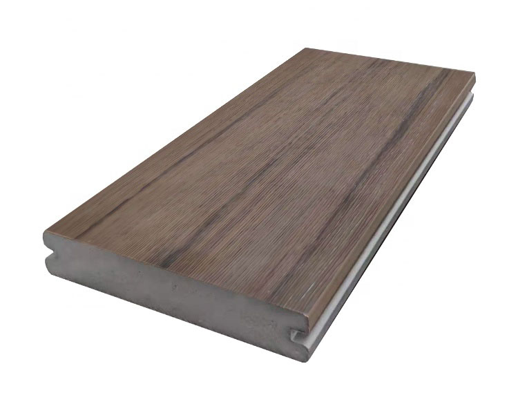 Teak WPC Wood Plastic Composite PVC Flooring Terrace Decking Eco-Friendly Matt Finish