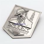 Personalized 3D stereo metal car standard, the back can be equipped with 3M