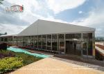 SGS Double Decker Tents For Ceremony / Big A Shape Tent For Horse Arena