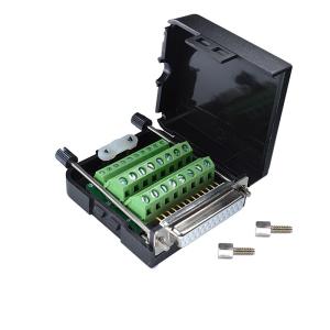 China DB25 D Sub 25 Pin Terminal Blocks Connectors Adapter on sale