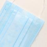 Blue Disposable Medical Masks Melt Blown Protective Sterile Face Masks 16.5*8.5