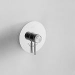 Bathroom Head Shower And Handshower Built-in Bath Shower Set Round Factory