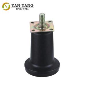 Quality fashion shape Sofa Leg, black color for furniture Leg accpet customized wholesale
