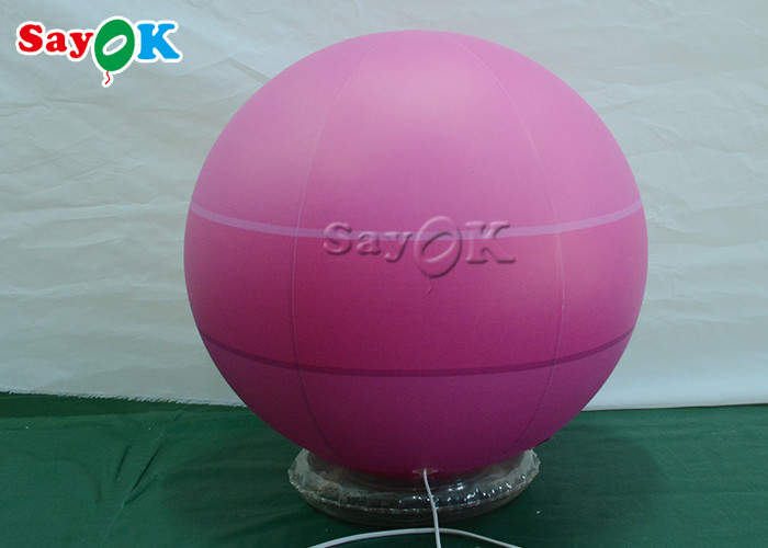 Nativity Xmas 3ft Inflatable Holiday Decorations Blow Up Christmas Ball With Rgb Led Light