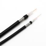 Bare Copper Conductor PVC Jacket Rg59 Rg11 Rg6 Coaxial Cable , CCTV Coaxial