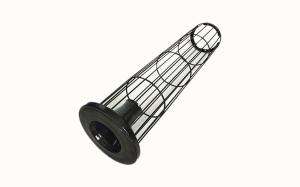 Quality Round Oval Filter Cages Dust Collector Accessories Silicon Coating 4 Inch Diameter wholesale