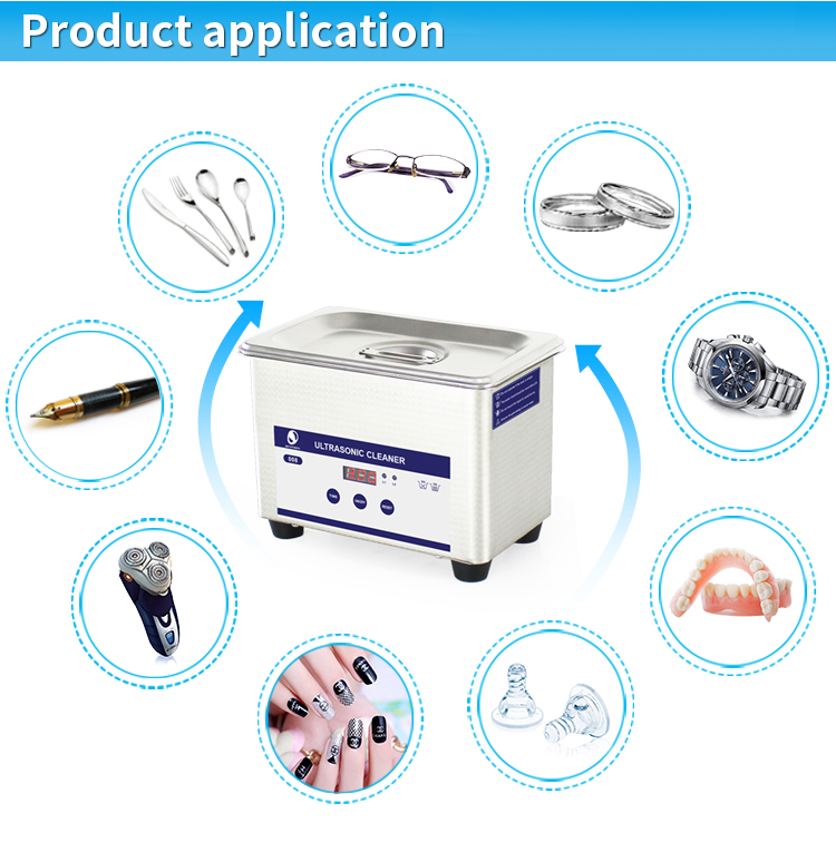 Skymen 1.3L 80W Tabletop Ultrasonic Cleaner