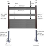 Garden Wpc Composite Fencing Hollow Europe