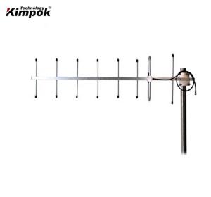 Quality High Gain Yagi Antenna For Digital TV , Outdoor TV Antenna 12dbi 500W power wholesale